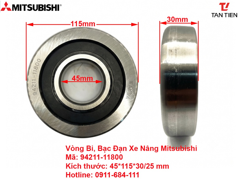 Vòng Bi Xe Nâng Mitsubishi 94211-11800
